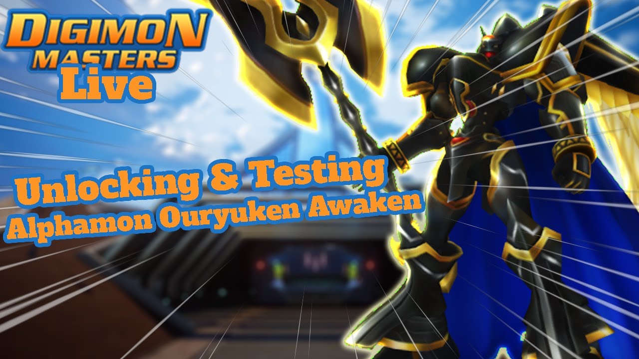 [Live] Digimon Masters : Unlocking & Testing my first SSS+