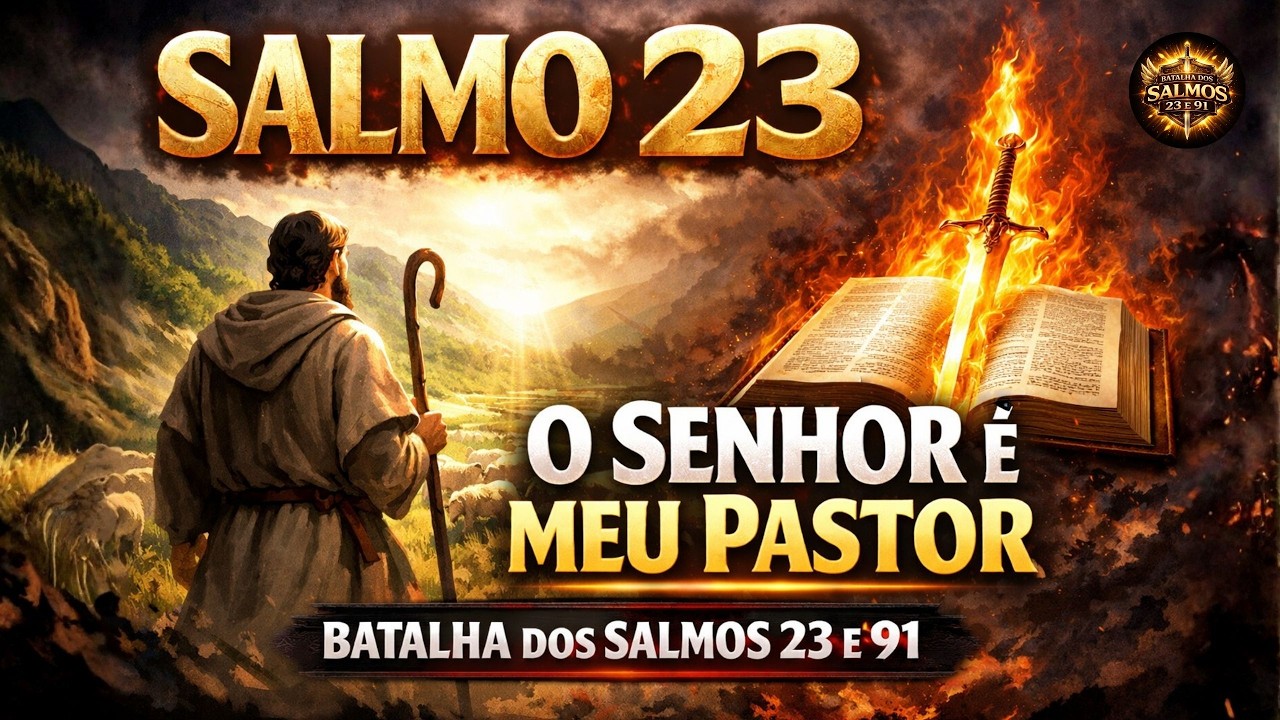 ⚔️ Quando o Inimigo se Levanta — Clame o Salmo 23