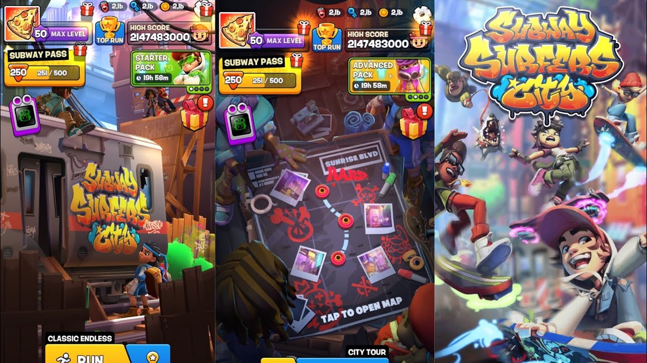 Subway Surfers City | 1.29.0 | Everything unlocked | Safedata 