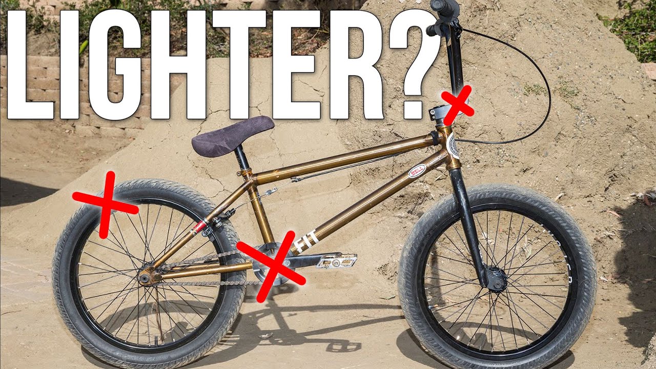 Make your BMX Bike Lighter? (Most Important 