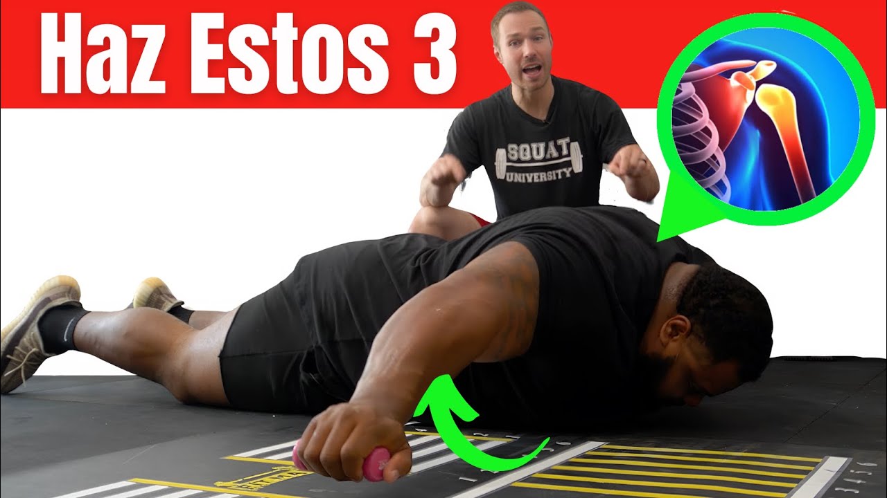 Los 3 mejores ejercicios para los hombros (¡Haz estos todos los días!)