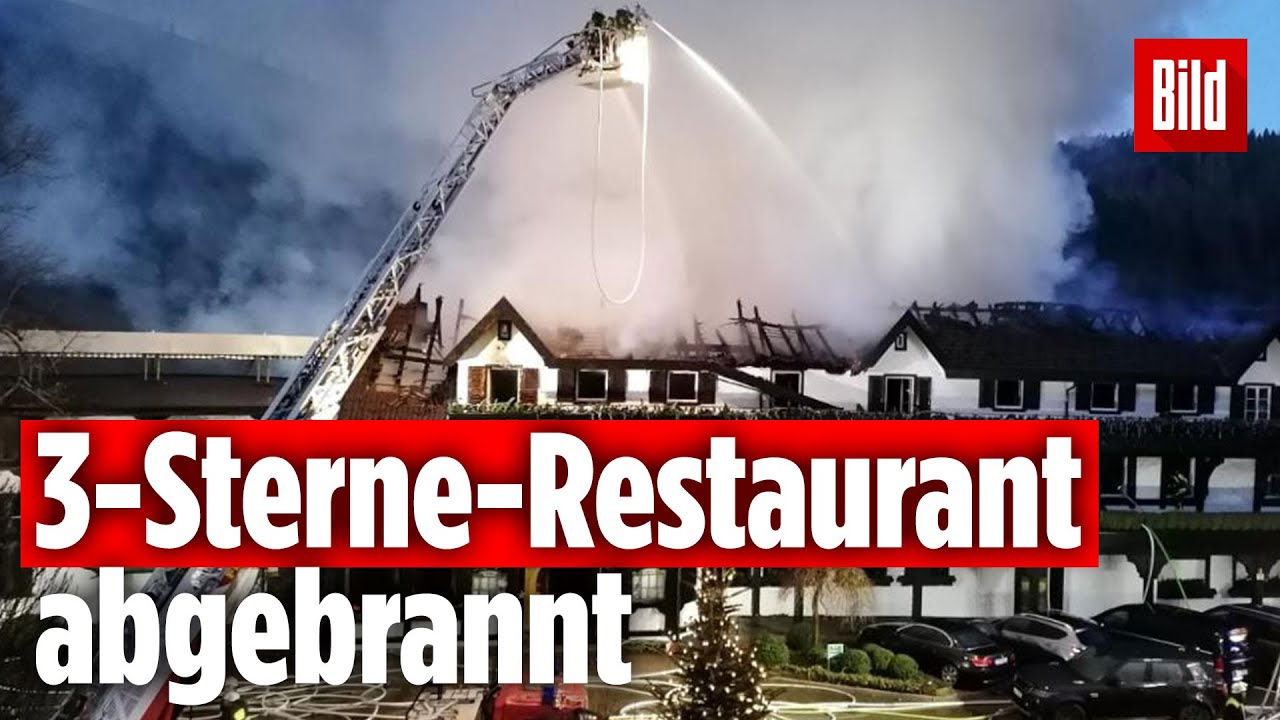 Gourmet-Tempel „Schwarzwaldstube“ abgebrannt: Schaden im Millionenbereich