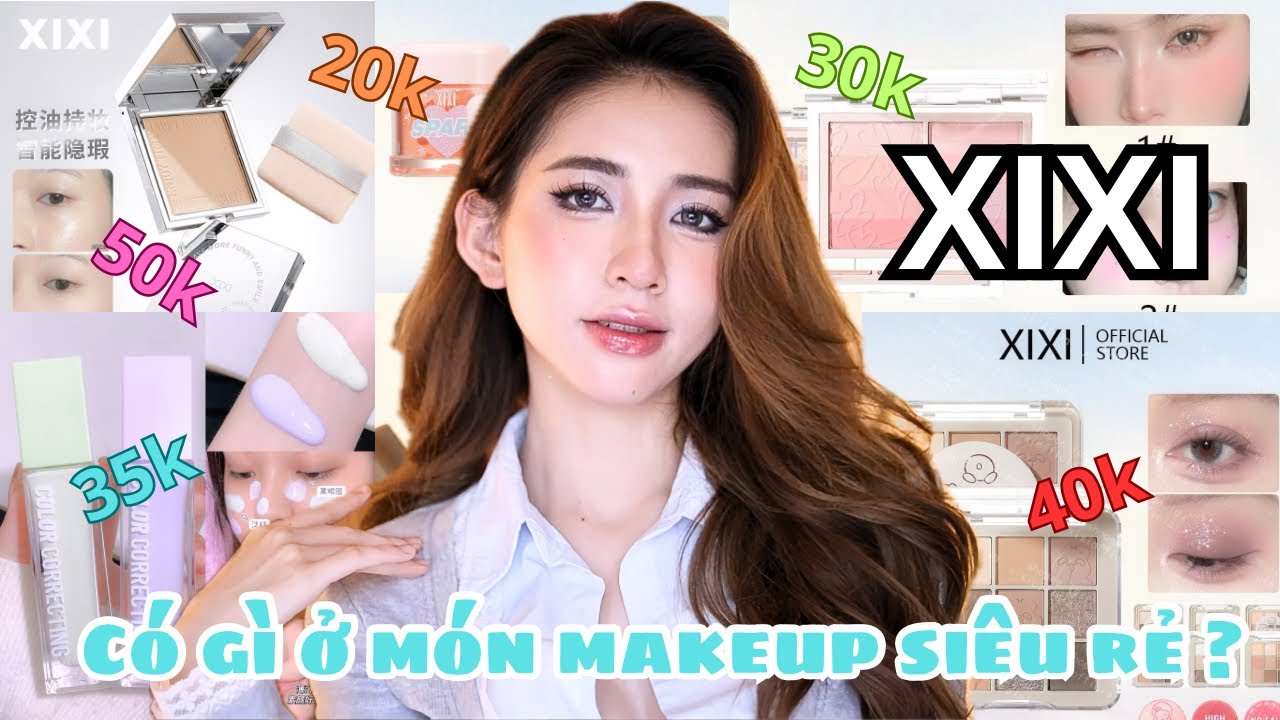 MỸ PHẨM XIXI SIÊU RẺ HOT TIKTOK CÓ NÊN MUA? Review mỹ phẩm nội địa Trung XIXI chỉ từ 20k ? Mai Trinh