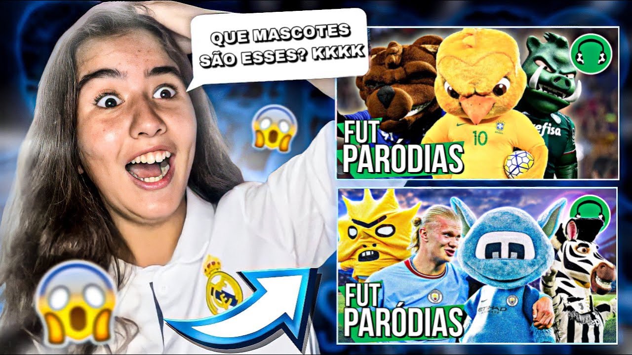 REACT 2 EM 1♫ SÓ MASCOTE TOPZERA 3 (especial Europa) ♫ SÓ MASCOTE TOPZERA 🔥