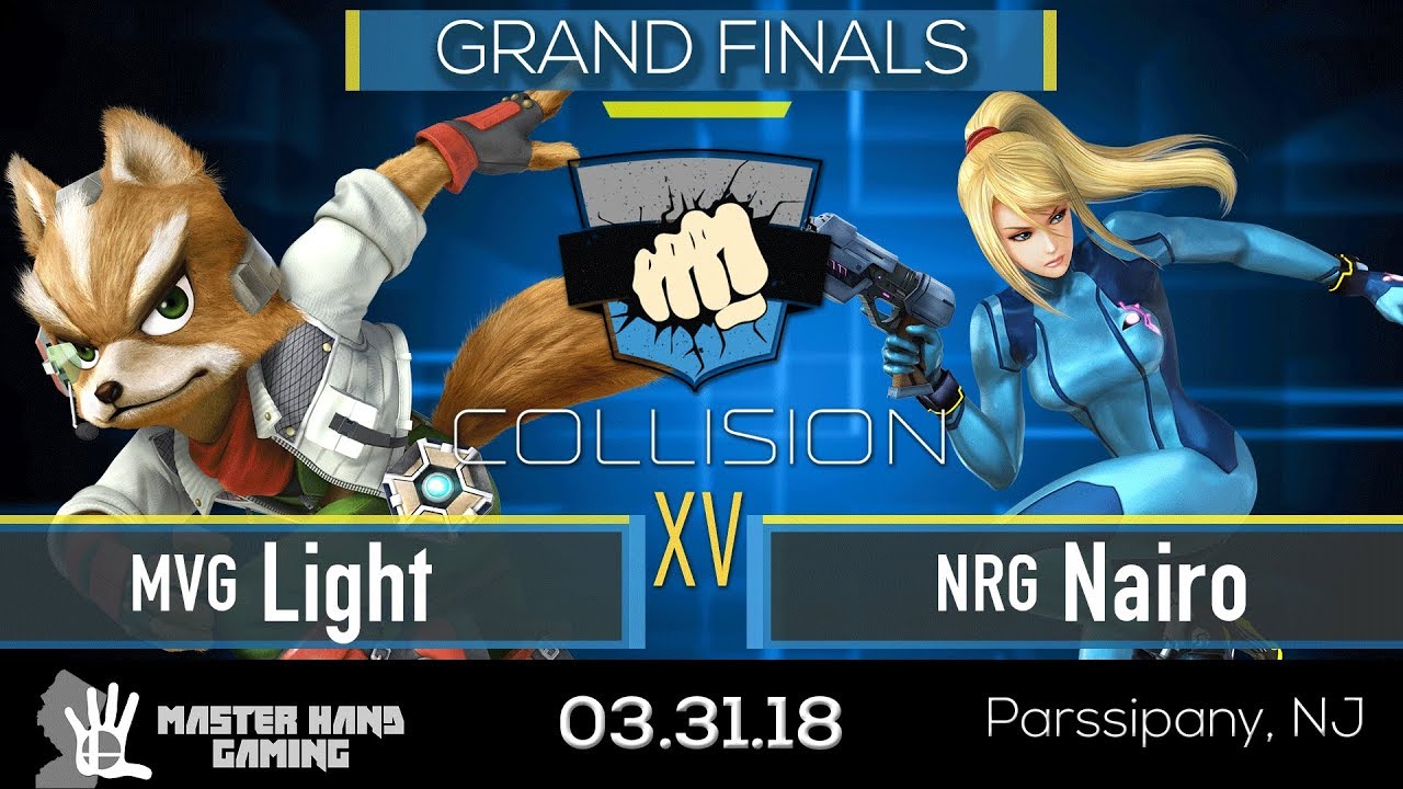 Collision XV - MVG | Light (Fox) vs NRG | Nairo (ZSS) - Grand Finals