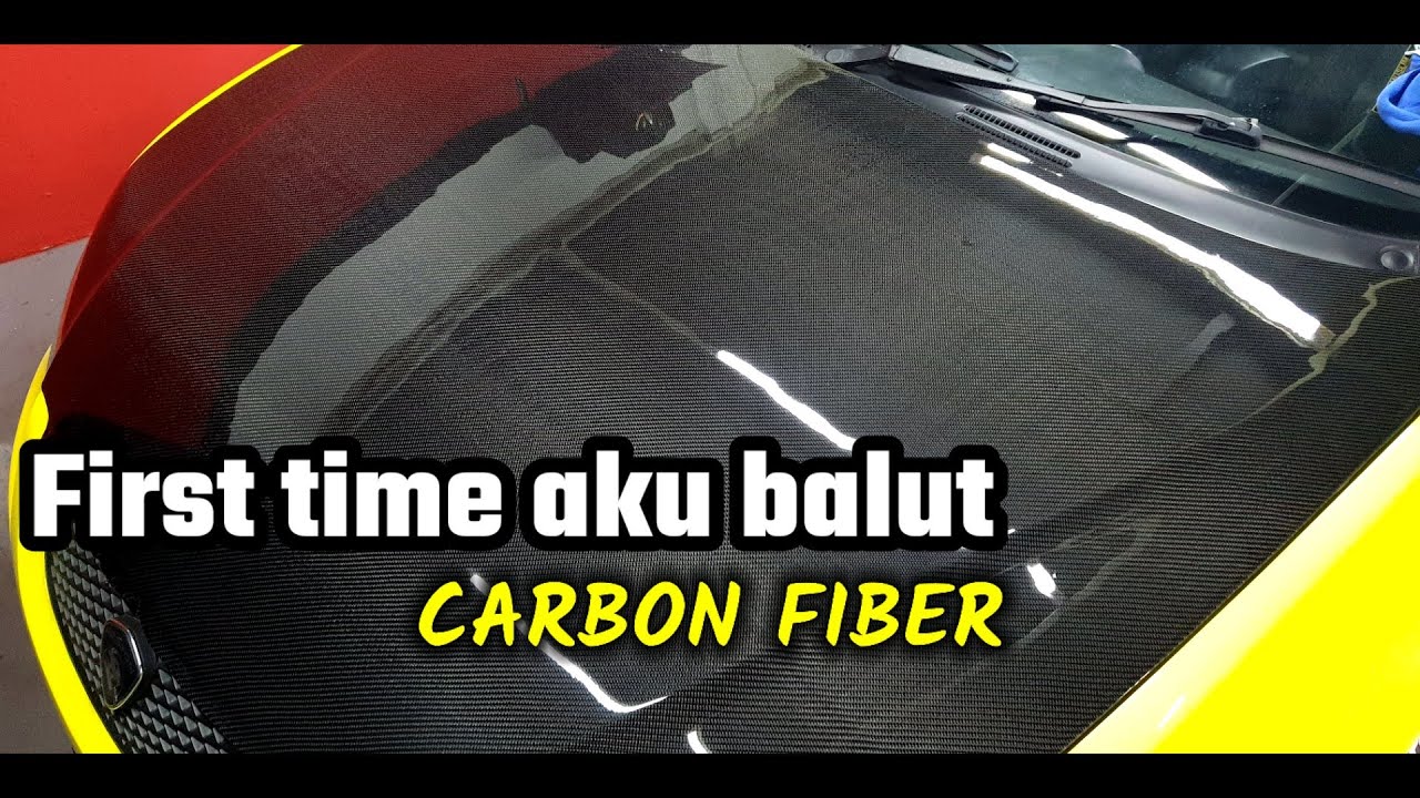 Proses balut bonnet carbon fiber