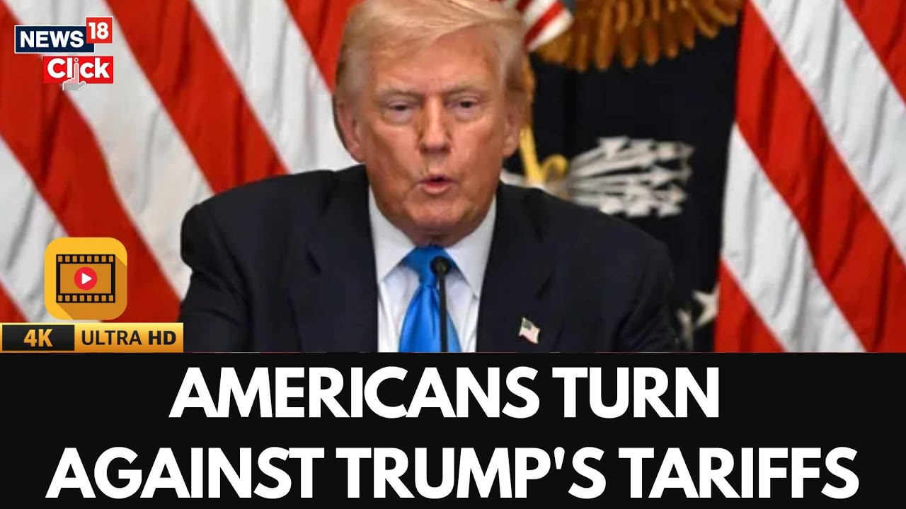 Declining American Support for Trump’s Tariff Policies: Analysis | Trump Tariffs | 4K | N18G