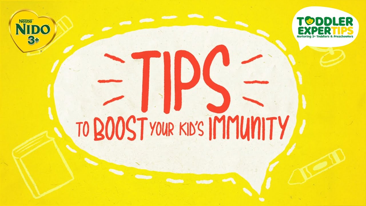 How to Boost Your Kid’s Immunity? | NIDO® 3+ Toddler Expertips