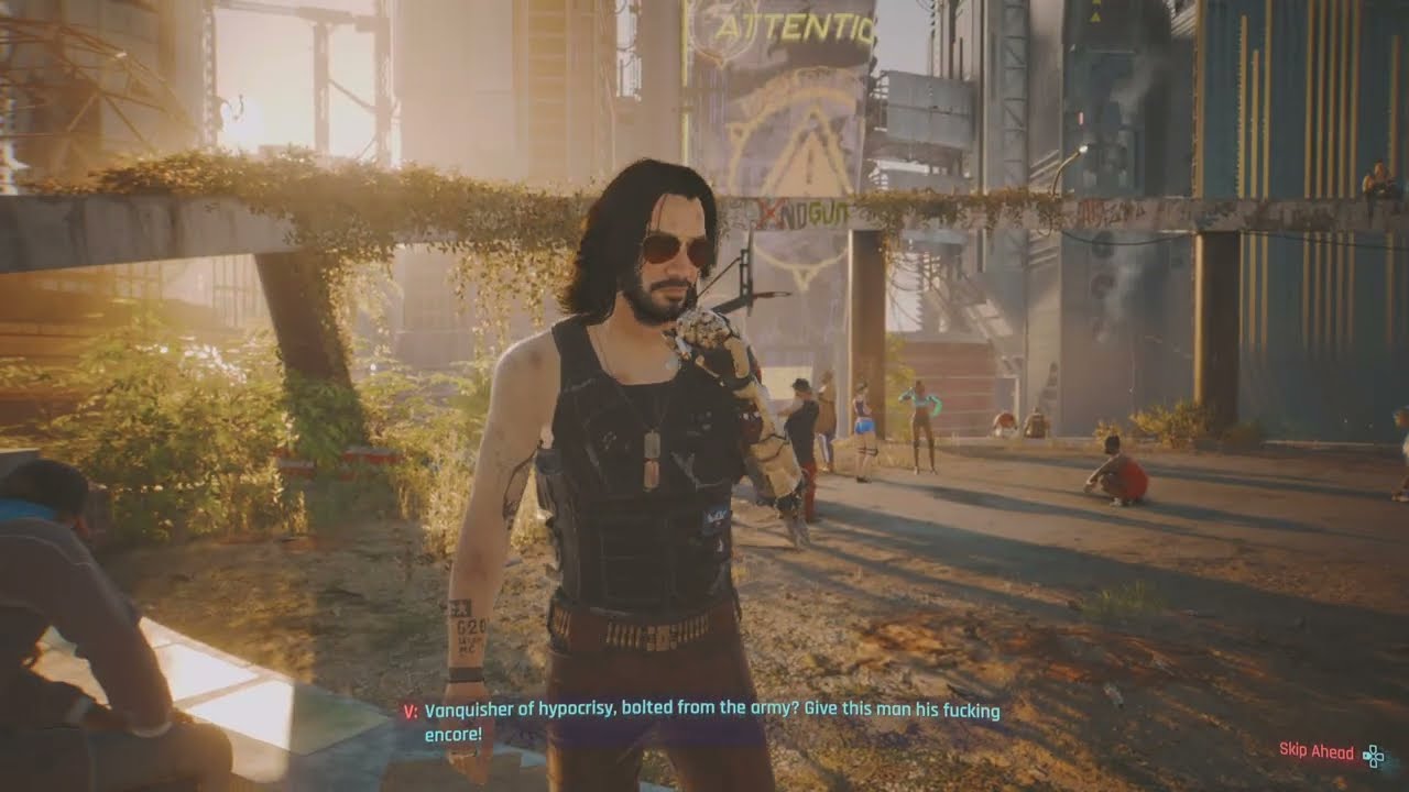 Johnny Silverhand NAILS Reed & Myers’ True Motives!  Cyberpunk 2077 Phantom Liberty Basketball Court