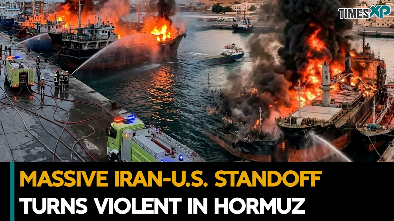 Massive Iran Standoff Turns Violent in Hormuz | Iran-Israel-U.S. War