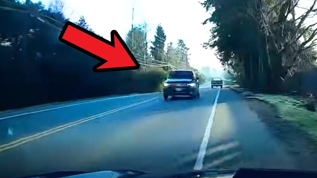 They Almost Hit Head On!