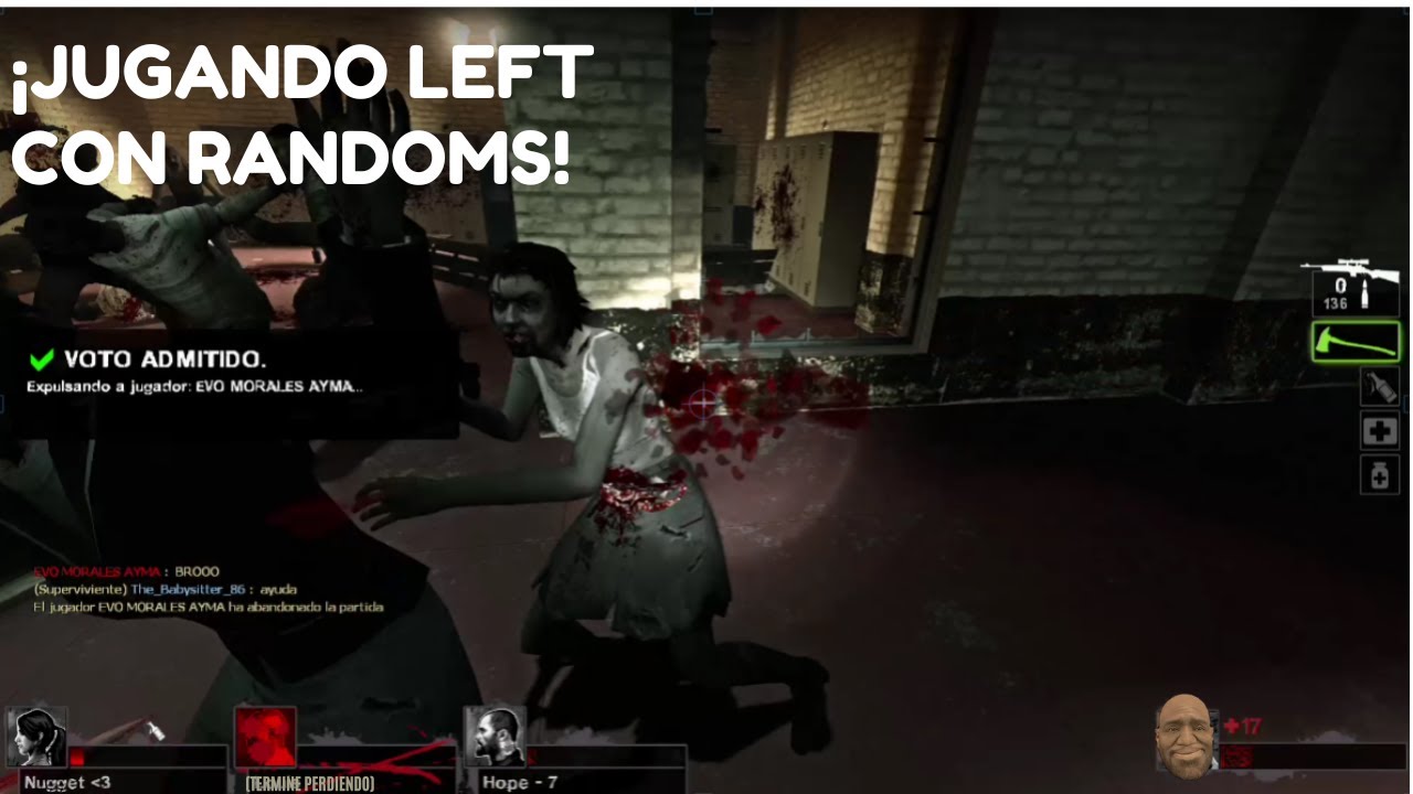 Jugando left de chill