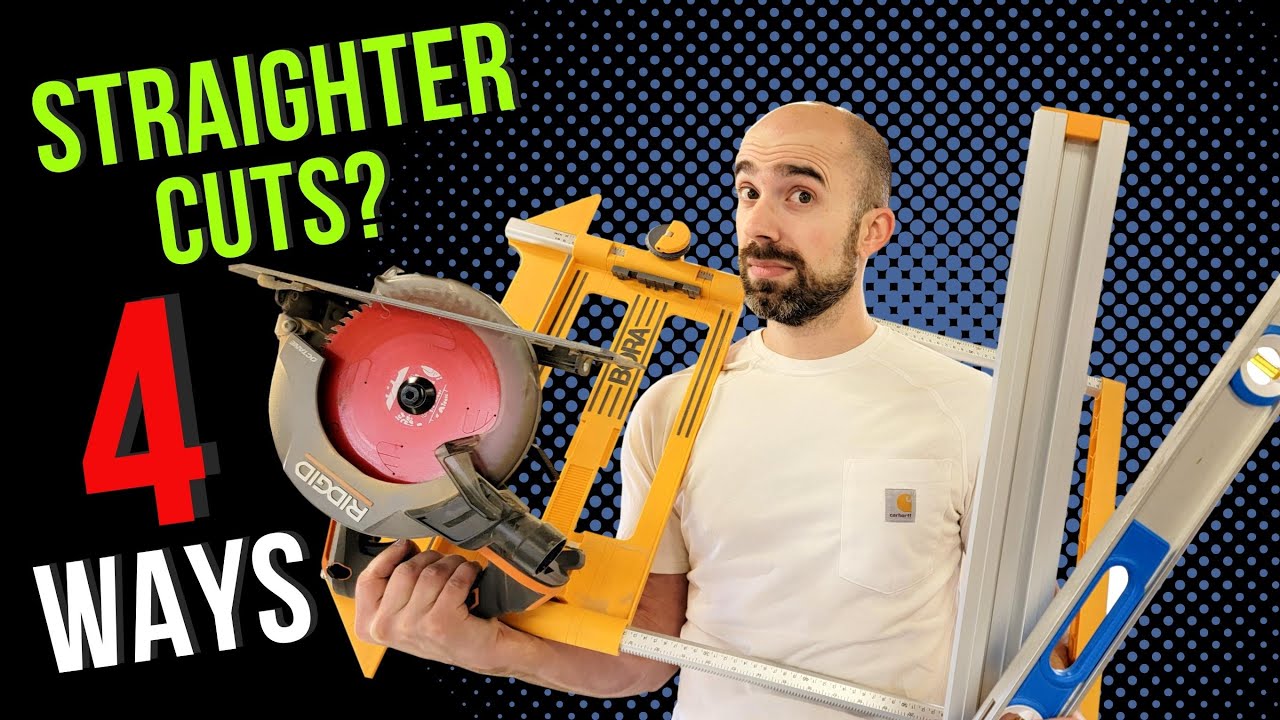 4 Ways to Make Straighter Cuts With Your Circular Saw | Bora NGX Rip Guide Review