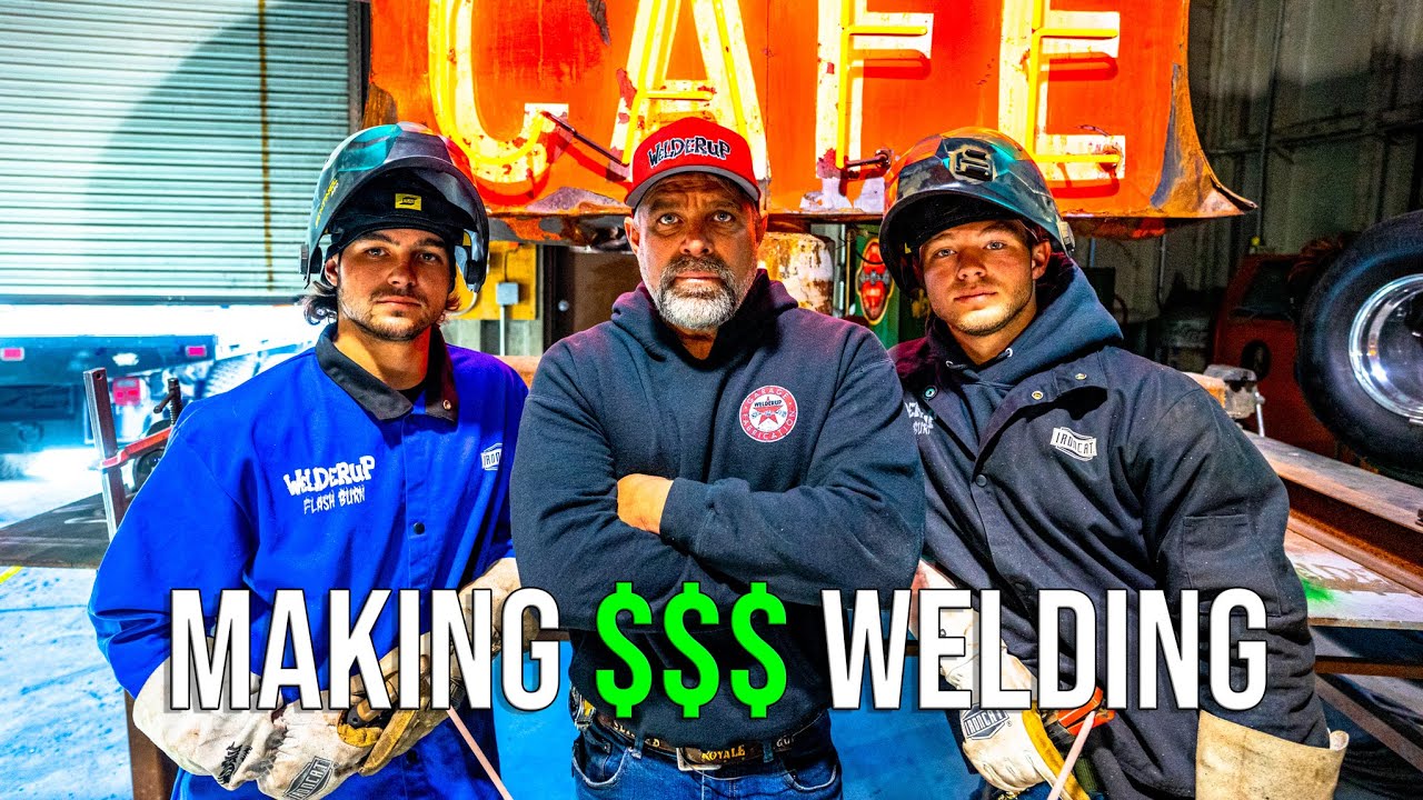 Making $1,000's With A Welder at 20 Years Old | Why You Need To Get Into Welding