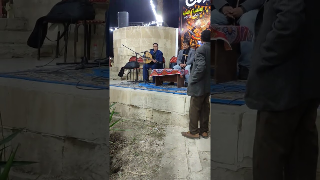 ولأنى بحبك أوى-كلمات الشاعر المغغور له محمود جمعة يشدو بها الفنان عهدى شاكر فى ليالى رمضان الثقافية 