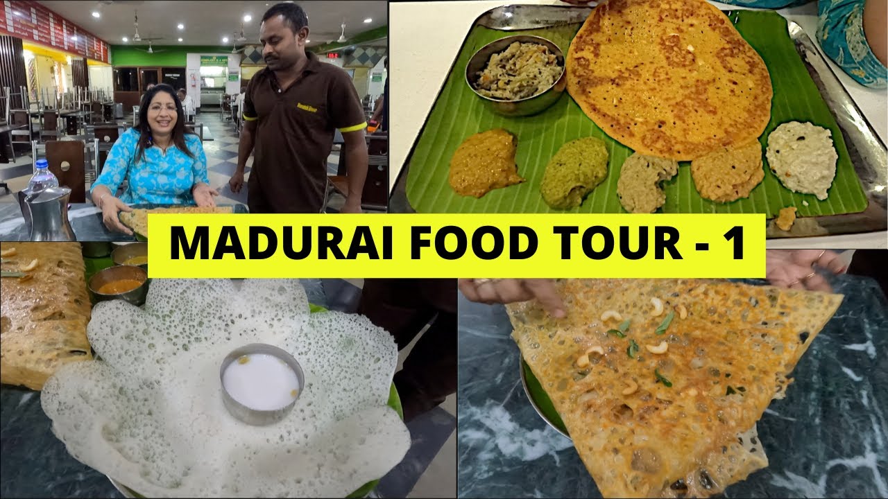 മധുരയിലെ ഭക്ഷണപെരുമയിലൂടെ ചുക്ക് മല്ലി കാപ്പി || MEENAKSHI BHAVAN SPECIAL RAVA DOSA