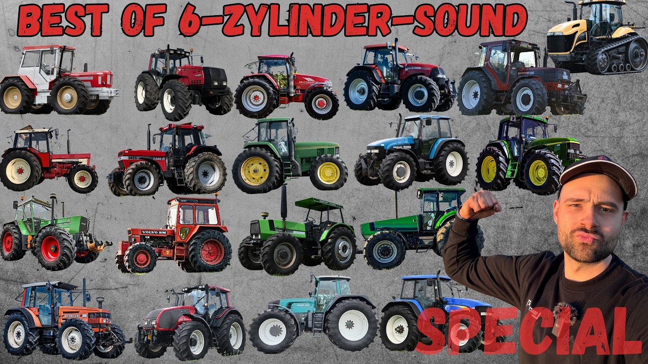 Die K&ouml;nigsklasse: Das ultimative Best of Sechszylinder-Soundcheck 🚜🔊