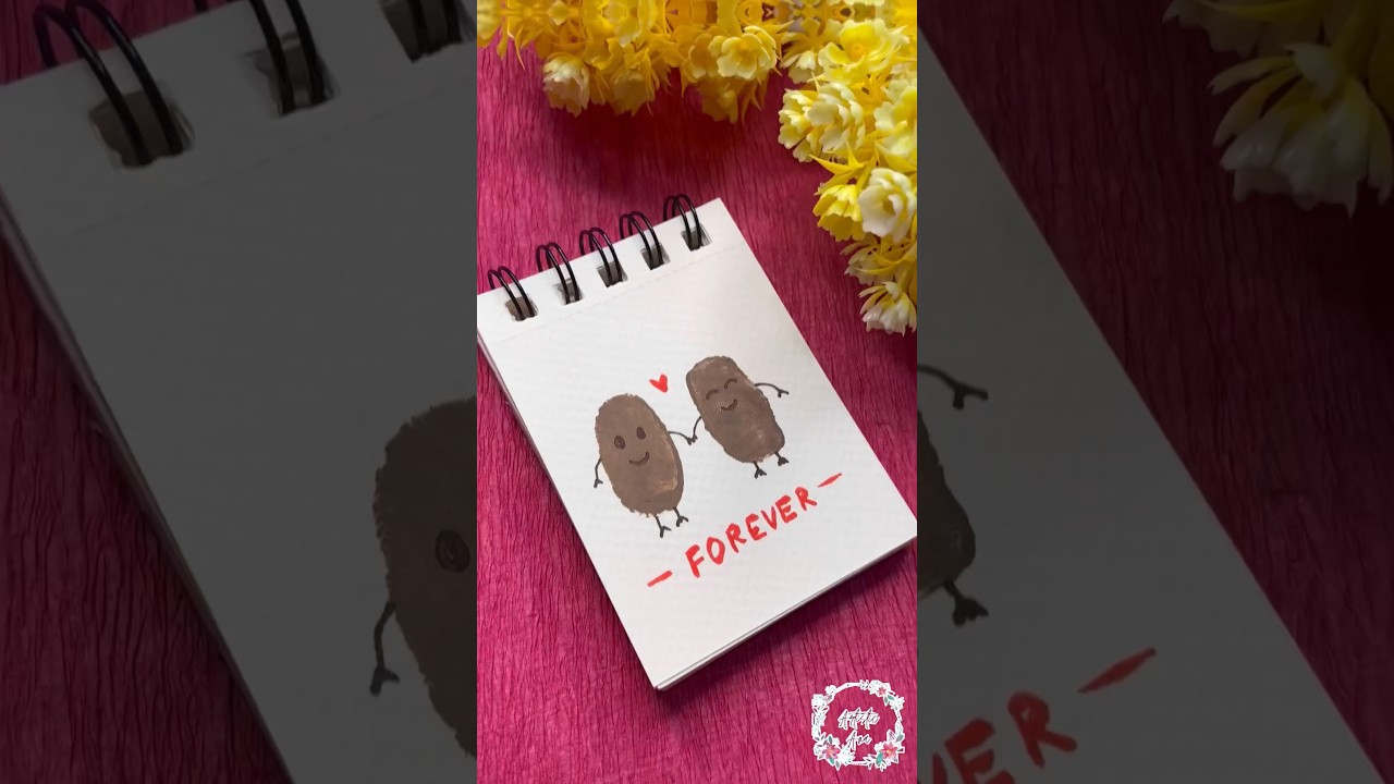 Forever #iloveyou #viral #diy #bestfriend #fingerprint #friendship #couplegoals #shorts #bff