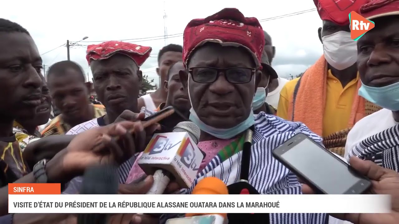 Visite d’Etat / Lancement des travaux de bitumage de l’axe Sinfra-Bouaflé
