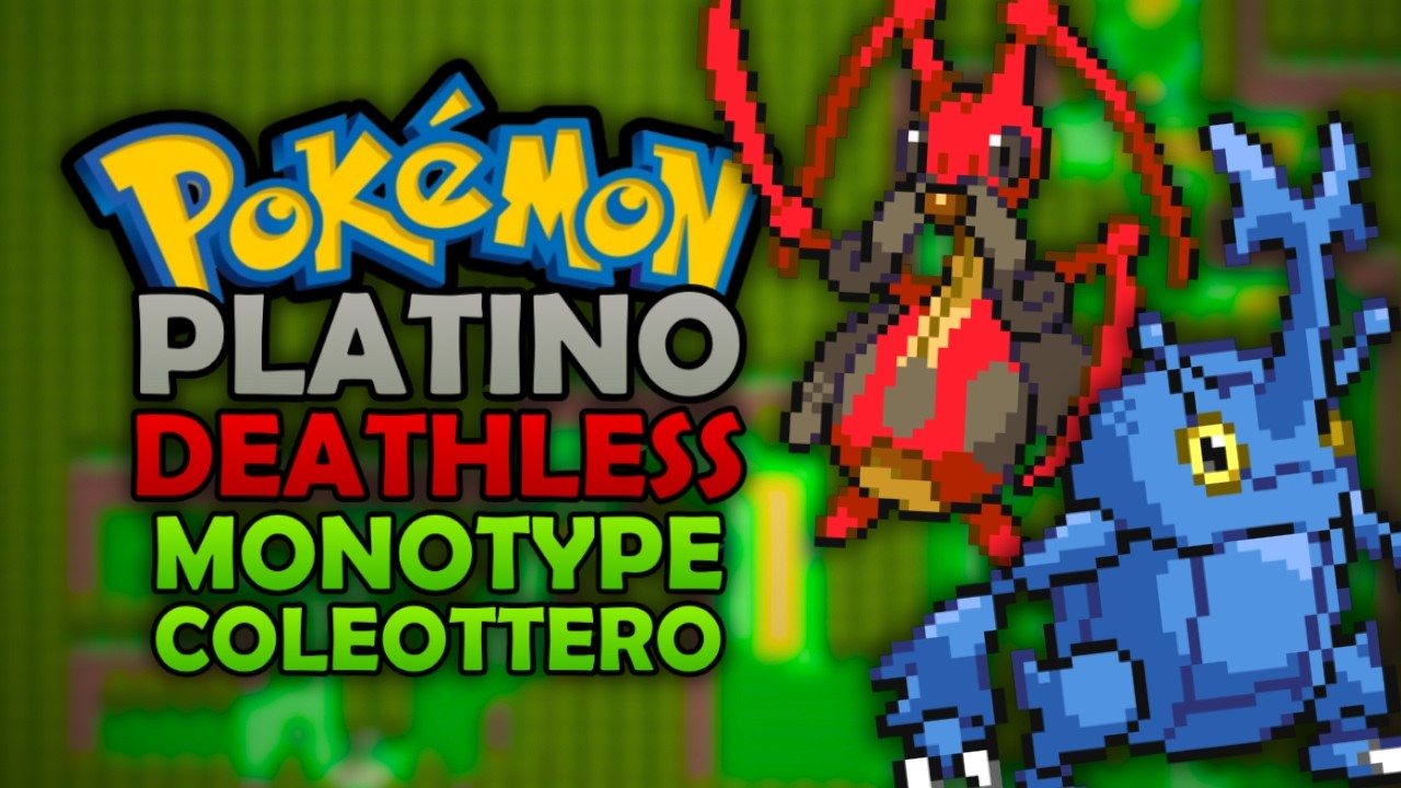 Pok&eacute;mon PLATINO Hardcore Nuzlocke DEATHLESS MONOTYPE Coleottero - Pok&eacute;mon Challenge ITA