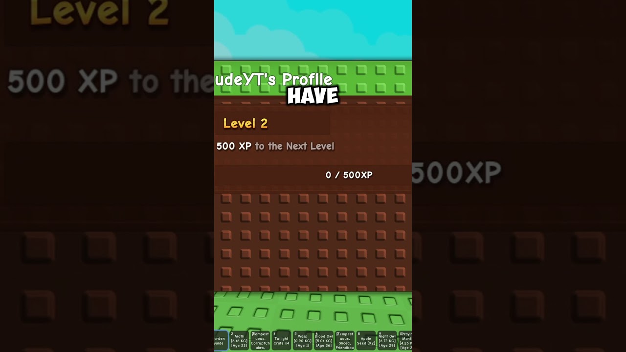 how to level up your garden and get player xp on grow a garden roblox (beanstalk event)