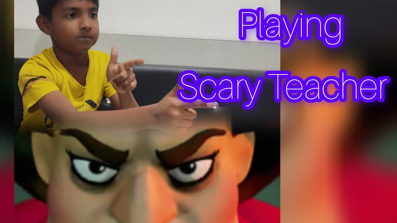 Scary Teacher. Fun game. Bansh Roy.