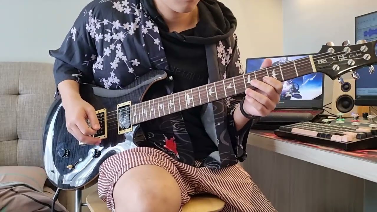 The Almighty Violet Thunder guitar cover
