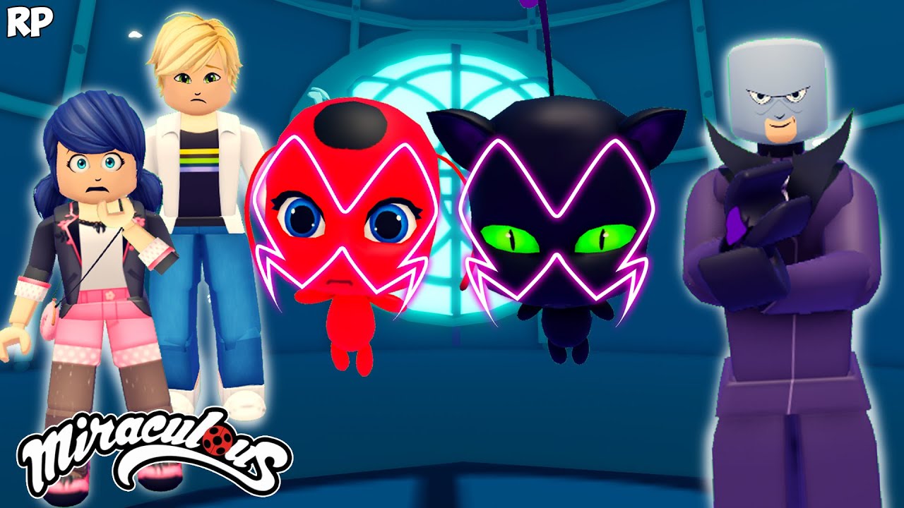 ТИККИ И ПЛАГГ АКУМАТИЗИРОВАНЫ NO MIRACULOUS RP - MIRACULOUS ROBLOX!