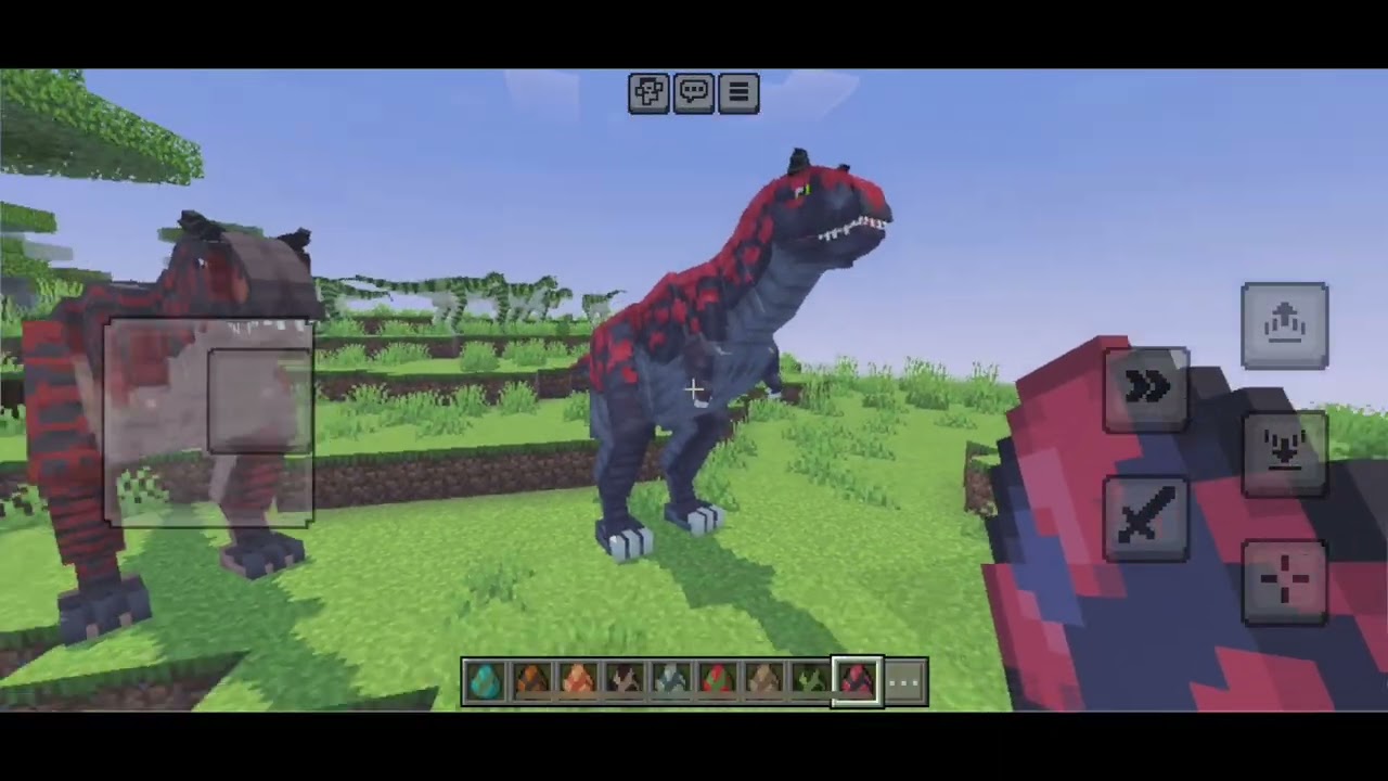 Usando Mods de Dinosaurios en Minecraft