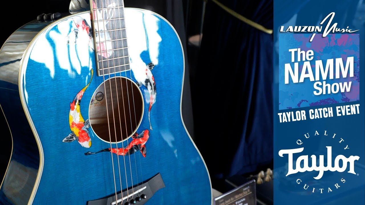 NAMM 2025 - Taylor Guitars Catch Event + New Custom Select Program
