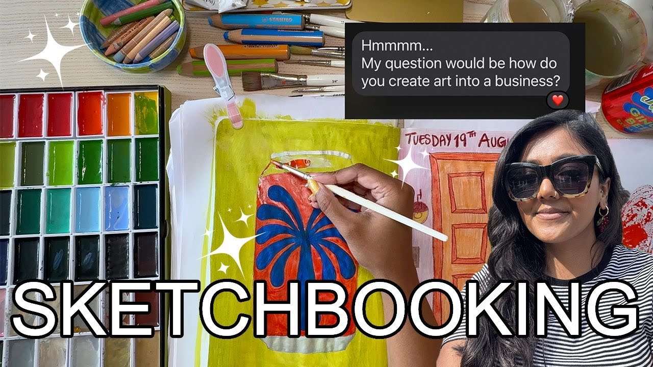 Chatty Sketchbook Session 🎨 | 4K