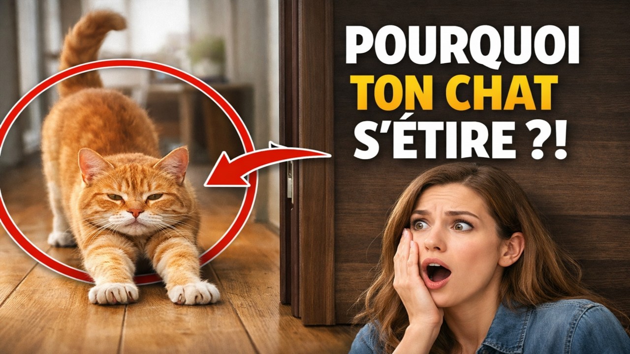 La science a enfin percé le mystère : pourquoi votre chat s'étire-t-il dès qu'il vous voit ?