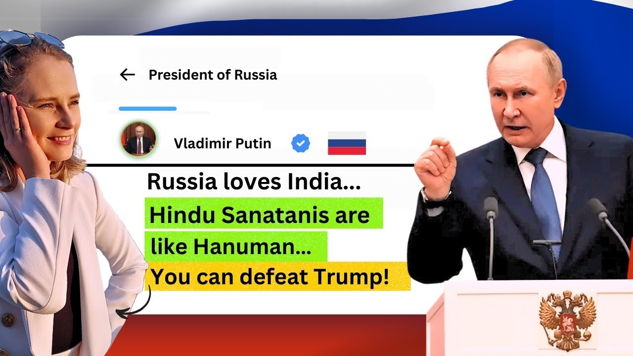 Putin&rsquo;s Unbelievable Message on India Sends USA and Pakistan Into 'Panic Mode' | Karolina Goswami