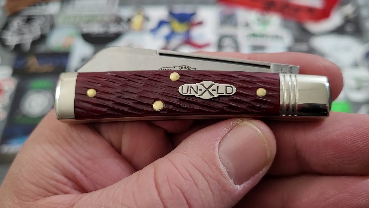GEC Northfield UN-X-LD #49 Freedom Red Garnet Jigged Bone And A Surprise From Zach's Stuff