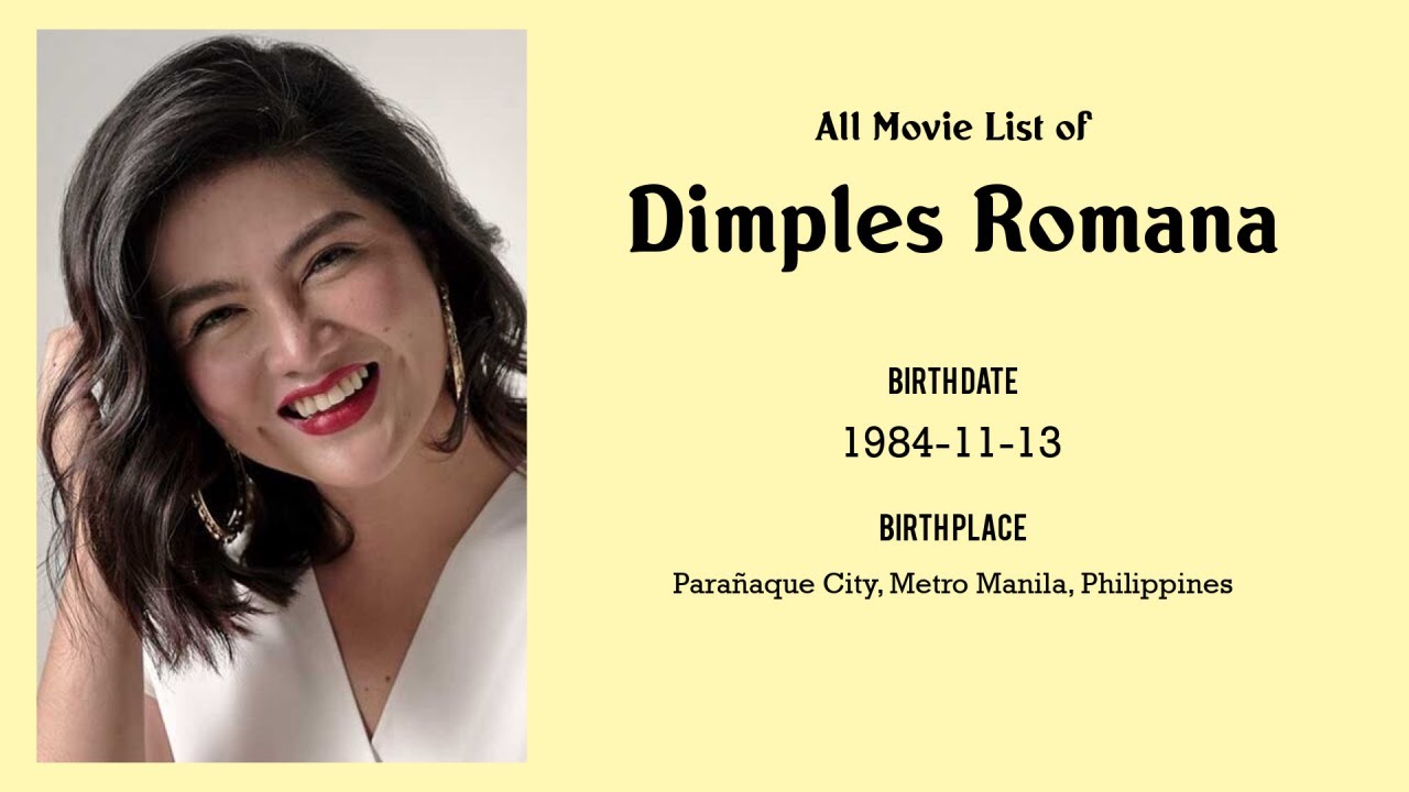 Dimples Romana Movies list Dimples Romana| Filmography of Dimples Romana