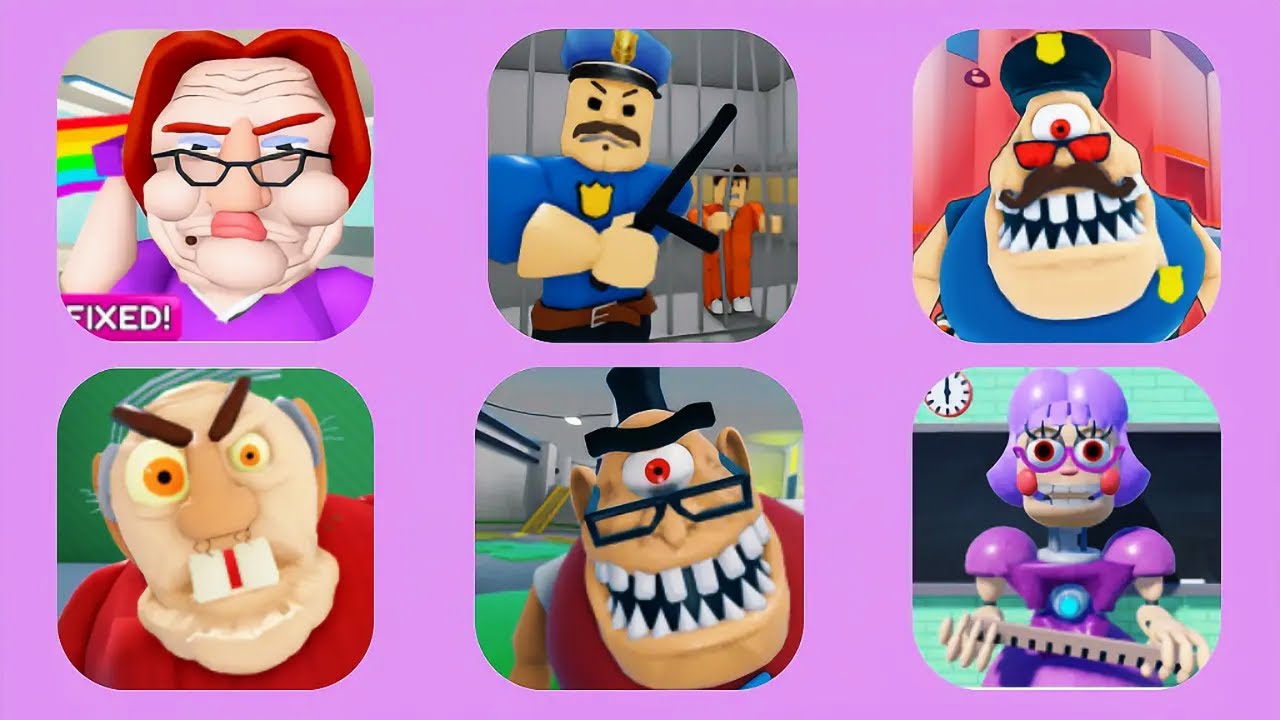 Betty's Nursery (First person obby). Escape evil grandpa obby