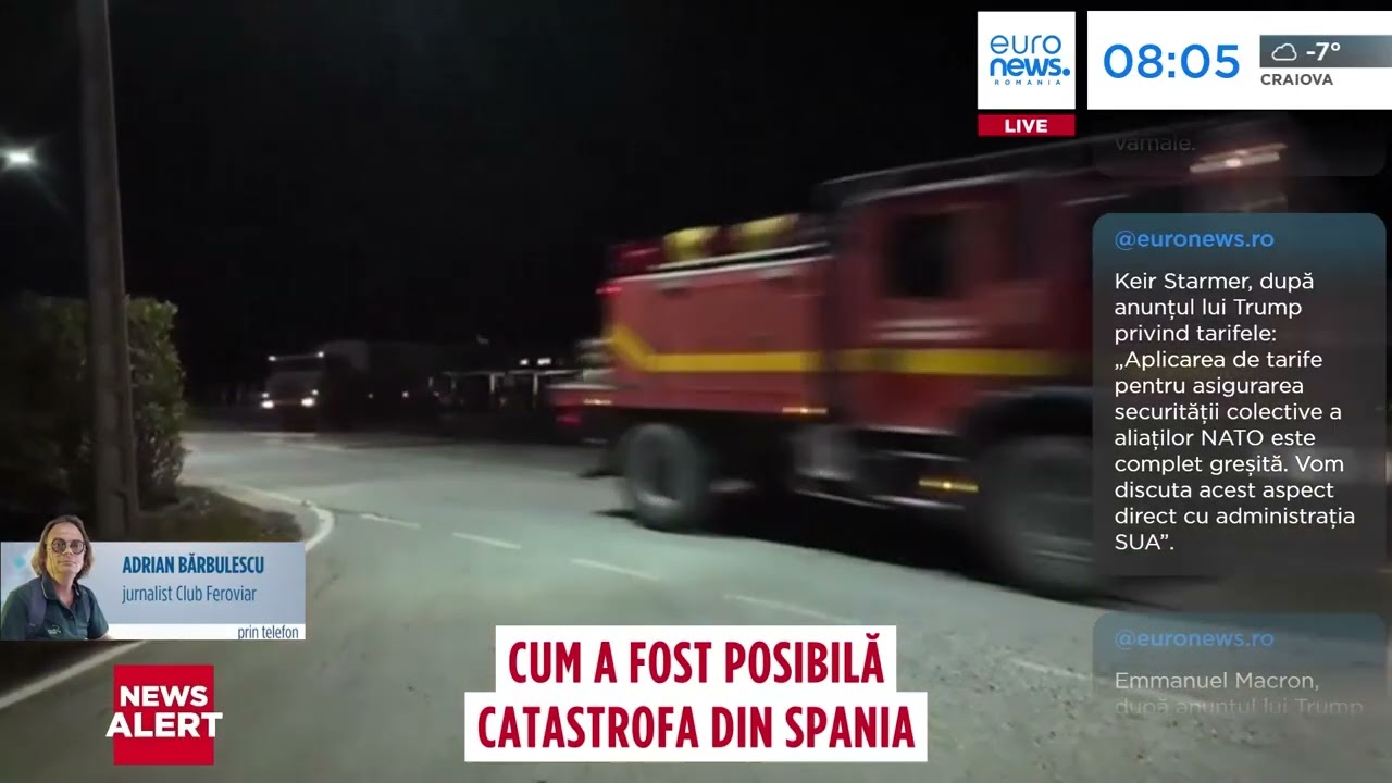 De ce e puțin probabil să aibă loc în România un accident feroviar ca și cel din Spania