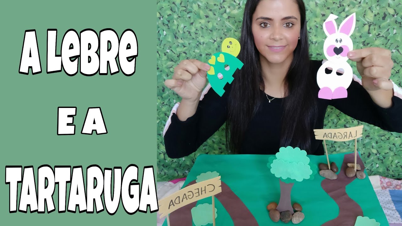 FÁBULA: A LEBRE E A TARTARUGA