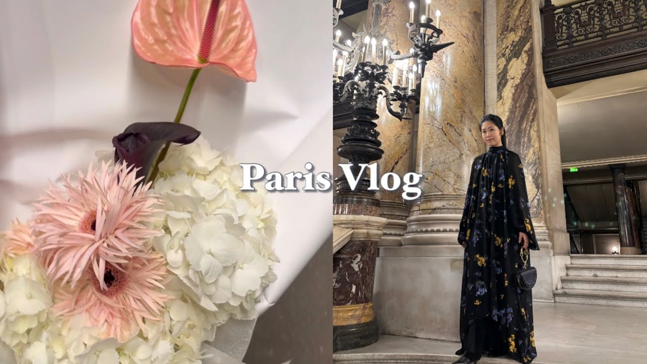 🇫🇷 Paris Vlog 파리 패션회사 출근 데일리룩, 생일파티 선물언박싱, 리모와 캐리어, 푸마 스피드캣, 리츠호텔 마들렌 추천, 오페라, 시크릿산타, 프랑스 직장인 일상브이로그