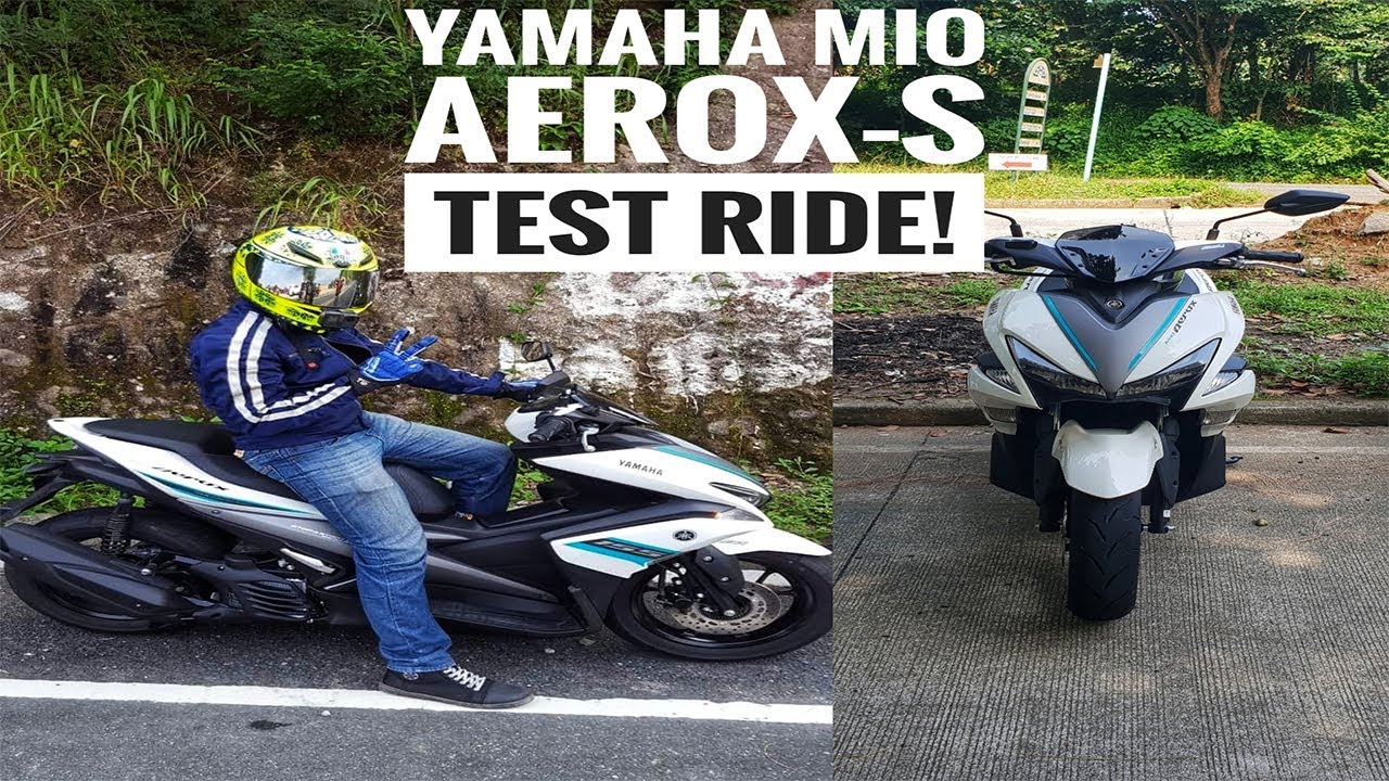 Yamaha Mio Aerox-S Test Ride at Kaybiang Tunnel | Suzuki Raider R150 Fi
