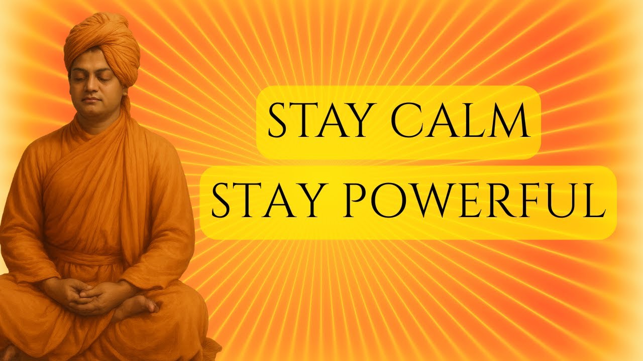Stop Reacting, Start Living in Peace | Swami Vivekananda’s Secret to Inner Calm