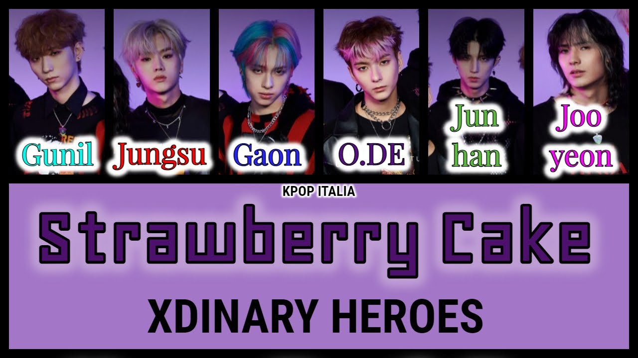 Xdinary Heroes - Strawberry Cake [Color Coded/Sub Ita]