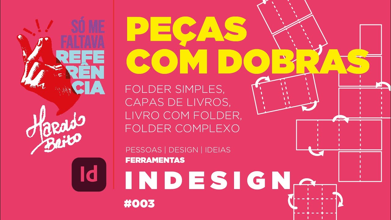 Indesign como usar para folder, capa de livro, livro com páginas dobras e folder de dobra cruzada