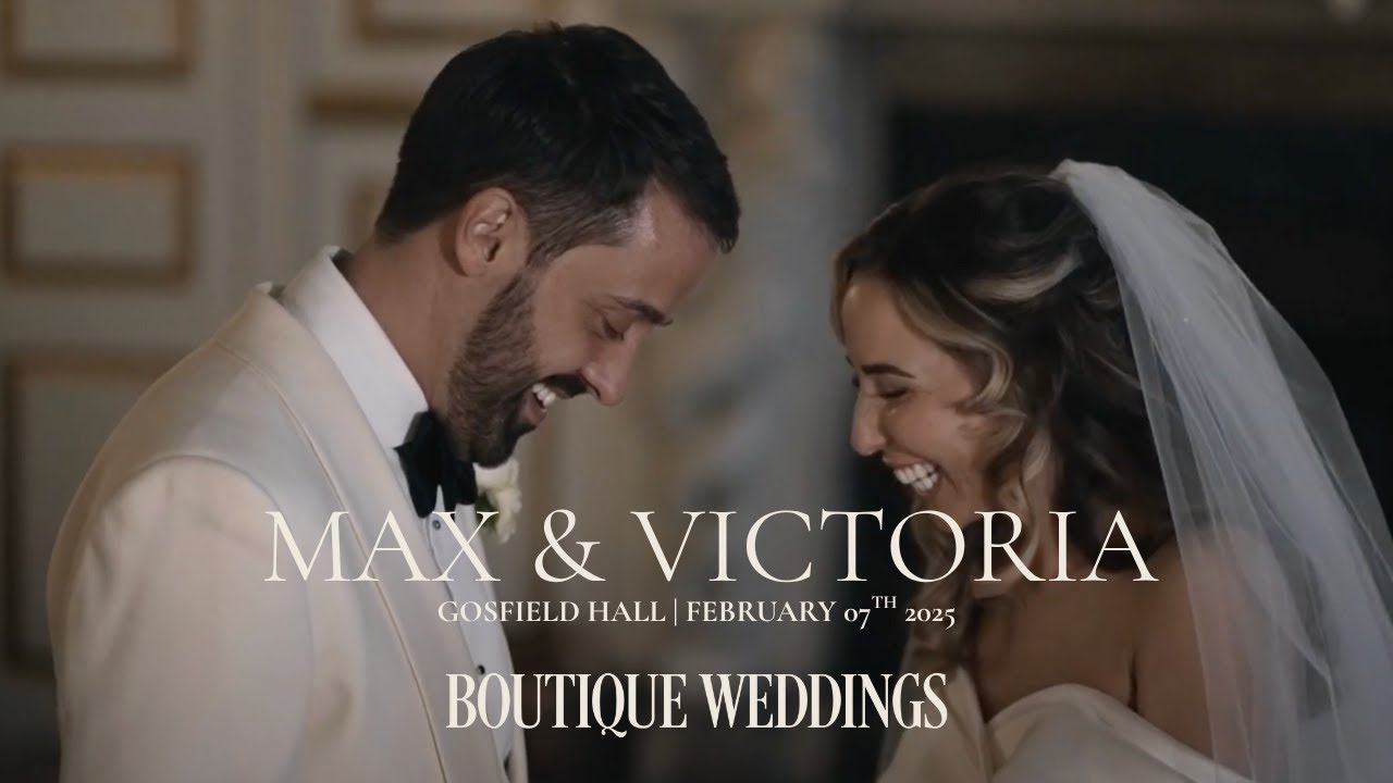 Winter Wedding at Gosfield Hall 2025 - Max & Victoria’s