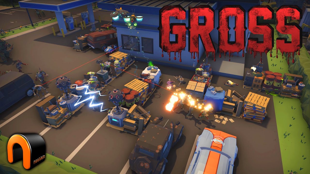 GROSS Zombie Tower Defense FPS Shooter