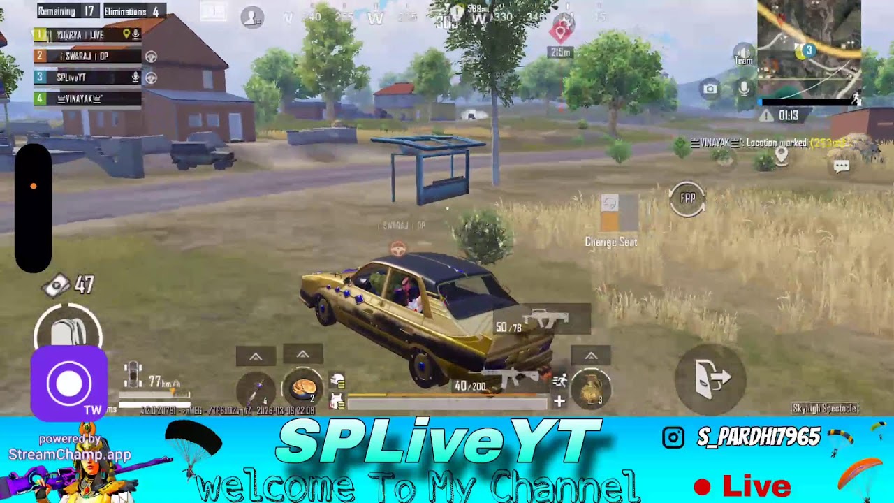 Ultimate Royal & Classics Rank Push BGMI intence match SPLiveYT