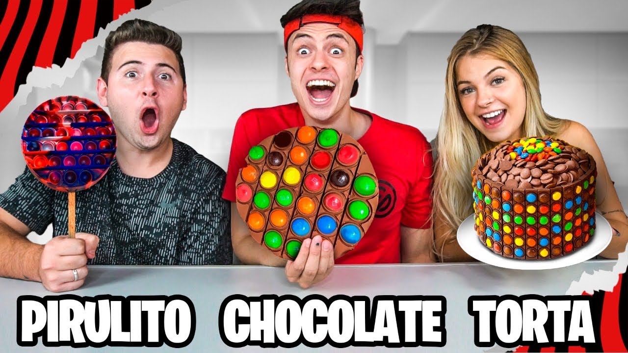 QUEM FIZER A MELHOR COMIDA DE FIDGET TOY, VENCE! (POP IT COMESTÍVEL) - Desafio
