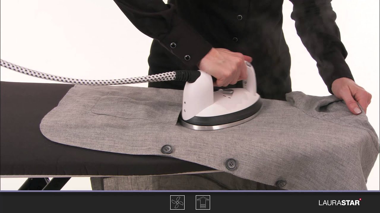 Laurastar - How to iron linen