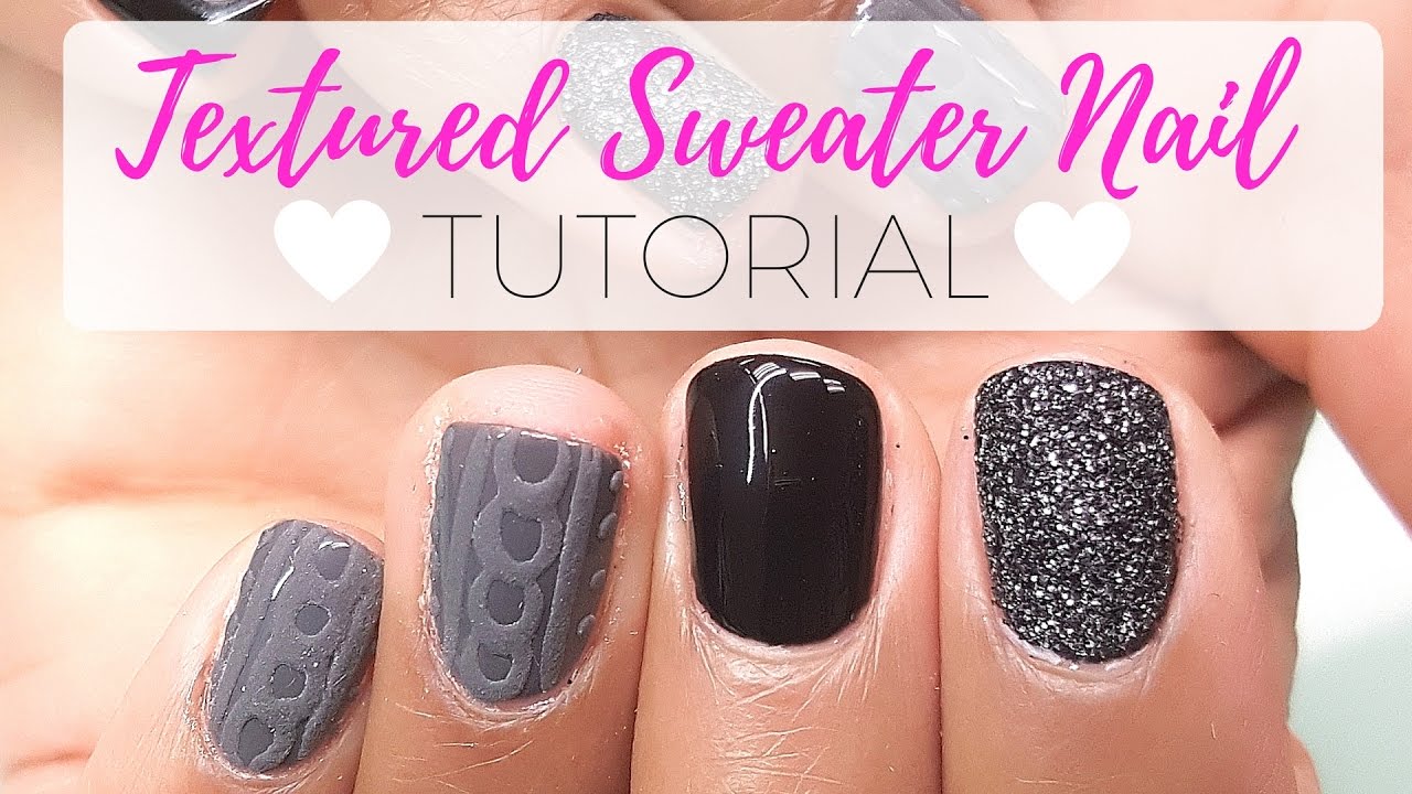 EASY | How to Sweater Nails | TUTORIAL