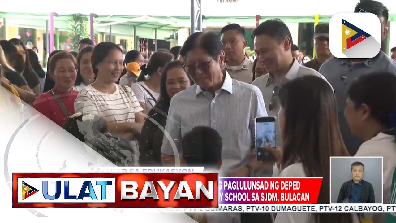 PBBM, pinangunahan ang paglulunsad ng DepEd YAKAP Caravan sa Minuyan Elementary School...